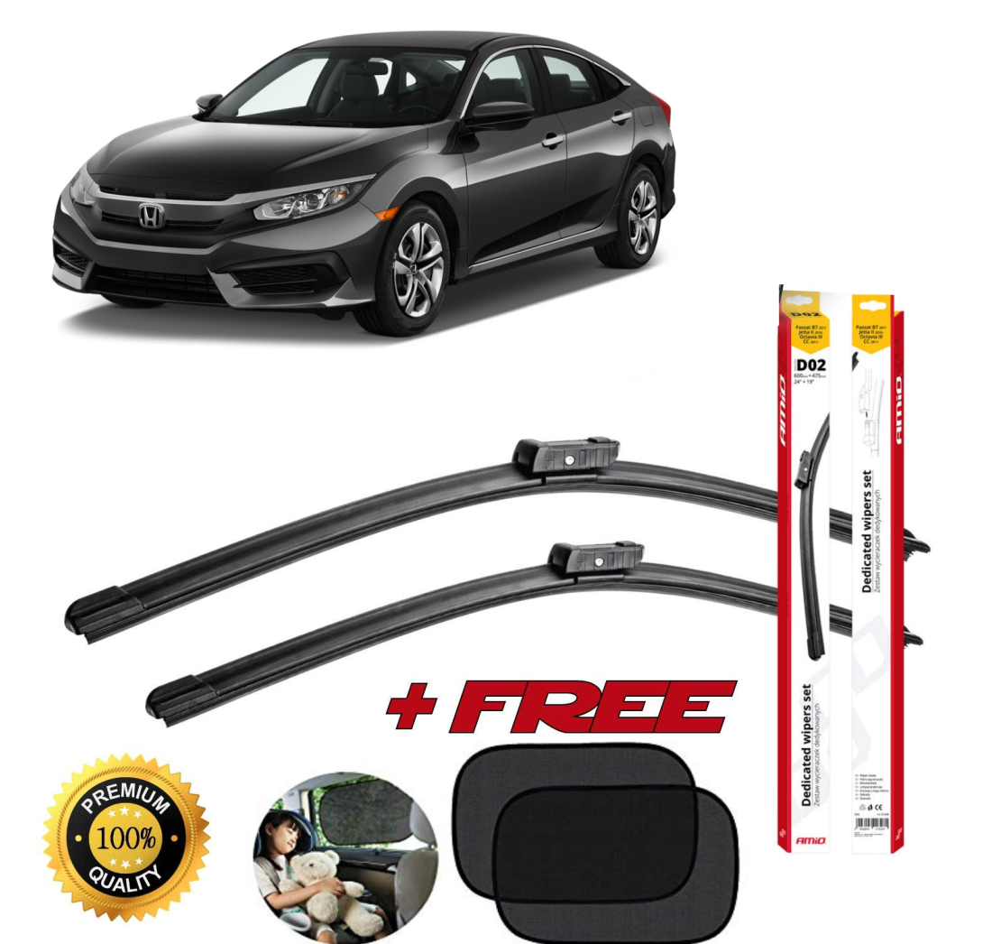 METLICE BRISAČA ZA HONDA CIVIC X SALOON 2015 g. > SJENILO - GRATIS !